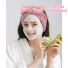 Picture of Ondder Spa Terry Cloth Skincare Headbands for Women - 8 Pcs Cute Bow Hair Bands for Makeup, Face Wash and Skin Care