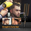 Picture of Stylemate Men's Hair Styling Combs and Brush Set - Roller Brush for Adding Volume, Pompadour, Slicked-back, Fauxhawk, Undercut Styling Combs