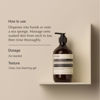 Picture of Aesop Geranium Leaf Body Cleanser | Invigorating Cleansing Gel | Alternative to Conventional Soap | Paraben, Cruelty-free + Vegan | 16.9 oz