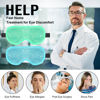 Picture of BeeVines Gel Eye Mask, 2 Pack Cooling Ice Masks for Puffy Eyes for Men & Women, Cold & Warm Compress for Post Surgery, Puffiness, Allergies, Sinuses & Migraines Treatment(Blue & Green)