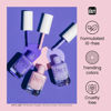 Picture of duri Nail Polish, 347 Amethyst, Violet Shimmer, Full Coverage, Glossy Metallic Finish, Quick Drying, Lasting, New Brus, 0.45 Fl Oz Cosmetics
