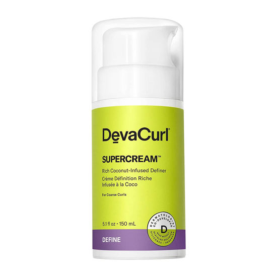 Picture of DevaCurl SuperCream Rich Coconut-Infused Definer, Warm Coconut, 5.1 fl. oz.