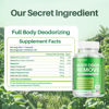 Picture of Body Deodorizing Supplement, Natural Internal Odor Control Pills for Men & Women, Chlorophyll Capsules for Skin, Breath, and Gut Health (60 Capsules)
