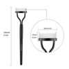 Picture of Docolor Eyelash Comb Eyelash Separator Tool Mascara Applicator Eyelash Brush Lash Separator Tool Comb Arc Designed Cosmetic Brushes Tool, with Comb Cover (Black)
