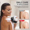 Picture of ZOCY African Net Sponge, Authentic Exfoliating Body Scrubber for Bath and Shower, Multiple Textures with Gentle Deep Exfoliating and Rich Lather for All Skins (Black)