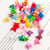 Picture of 50 Packs Assorted Color Butterfly Hair Clips, Beautiful Mini Butterfly Hair Clips Hair Accessories for Women and Girls (Solid Color)