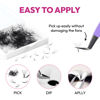 Picture of Eyesy Lash 500 Promade Fans | 5D 0.05 Size 8 mm Curl CC | Eyesy Eyelash Extension Premade Lashes Volume Lash Extensions Pro Made Fans Eyelash Extensions Pestanas Pelo A Pelo False Eyelashes