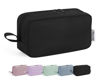 Picture of Narwey Cute Makeup Bag Small Toiletry Bag Travel Cosmetic Bag Organizer Make Up Bags with Organized Pockets for Women (Black, Large)