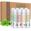 Picture of 8-Pack Lip Balm Gift Set by Naturistick. Assorted Scents. 100% Natural Ingredients. Best Beeswax Chapsticks for Dry, Chapped Lips. Made in USA for Men, Women and Children