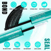 Picture of Lash Bond and Seal Eyelash Cluster Glue House of Lash Clusters Mascara Wand Glue 12ml Long Lasting 72 Hours Black Cluster Lash Glue + Lash Seal 2 in 1 Lash Clusters at Home by AMZGlRL(12ml)