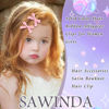 Picture of SAWINDA 30PCS Hair Accessories: Pink Satin Bows, Blue Mini Ribbons, Non-Slip Barrettes - Cute Clips for Kids, Women, and Girls