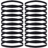 Picture of Duufin 20 Pieces Elastic Sport Headbands Non-Slip Workout Headband Black Sweat Headband Thin Elastic Headband for Women, Men and Girls