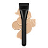 Picture of BEAUTYFACTOR Flat Foundation Brush,Korean Makeup Brush Spatula Facial Brush for Liquid Foundation,Premium Face Makeup Brush for Blending Cream (Black)