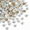 Picture of Beadsland 2880pcs Flat Back Crystal Rhinestones Round Gems for Nail Art and Craft Glue Fix, Blue Moonlight,SS6,1.9-2.1mm