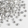 Picture of Beadsland 2880pcs Flat Back Crystal Rhinestones Round Gems for Nail Art and Craft Glue Fix, Crystal,SS8,2.3-2.5mm