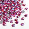 Picture of Beadsland 2880pcs Flat Back Crystal Rhinestones Round Gems for Nail Art and Craft Glue Fix,Light Siam AB,SS10,2.7-2.9mm