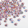 Picture of Beadsland 2880pcs Flat Back Crystal Rhinestones Round Gems for Nail Art and Craft Glue Fix,Light Pink AB,SS8,2.3-2.5mm