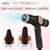 Picture of ELLA BELLA® Professional Ionic Hair Dryer with Diffuser • Negative Ion Blow Dryer • Suitable All Hair Types • Intelligent Heat Control & Rapid Drying Speeds • Lightweight Design • Low Noise Technology