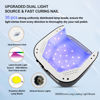 Picture of UV Light for Nails, Lavinda UV Nail Lamp 54W Rechargeable Nail Dryer Gel Polish Light with Large Touch Display, Professional Fast Curing Lamp with 4 Timer Setting Auto Sensor for Salon & Home