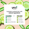 Picture of Yes To Face Wipes for Women and Men, Sensitive Facial Cleansing Wipes for use as a Make Up Remover, Cleaning, Soothing, Cucumbers Aloe Vera (Pack of 2)