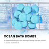 Picture of Bath Bombs for Women, BODY & EARTH 10 X 3.5 oz Ocean Bath Bomb Gift Sets Essential Oils Handmade Birthday Gift Idea for Family, Women, Men, Mother's Day Gifts for Women