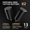 Picture of STIGMA Cordless Tattoo Gun Tattoo Kit Complete with Pro Tattoo Pen, 2 Tattoo Batteries, 20 Tattoo Cartridge Needles,Tattoo Ink Color Set, Full Tattoo Accessories STP35TI4002-9 (Multicolor)