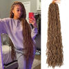 Picture of Datuoda 36 Inch Soft Locs Crochet Hair Pre looped 6 Packs Goddess Loc Hair Crochet Braids Faux Locs Crochet Hair for Black Women(36 Inch (Pack of 6), 27#)