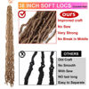 Picture of Datuoda 36 Inch Soft Locs Crochet Hair Pre looped 6 Packs Goddess Loc Hair Crochet Braids Faux Locs Crochet Hair for Black Women(36 Inch (Pack of 6), 27#)
