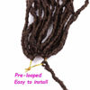 Picture of 8 Packs Soft Locs 24 Inch Faux Locs Crochet Hair for Butterfly Locs Distressed Soft Locs Crochet Hair for Women (24 Inch(Pack of 8), T30)