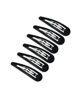 Picture of 30,60 80 Pack Black 2 Inch Women Metal Snap Hair Clips Accessories No Slip Hair Barrettes Girls Women Hair Accessories (Black 50PCS)