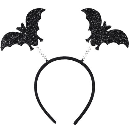 Picture of XinblueCo Halloween Spider Headband for women Spider web headband Cosplay Masquerade Spider Hair Hoop Costume Accessories