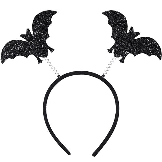 Picture of XinblueCo Halloween Spider Headband for women Spider web headband Cosplay Masquerade Spider Hair Hoop Costume Accessories