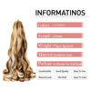 Picture of French Curly Braiding Hair 24 Inch Loose Wavy 8 Packs 75g/Pack Bouncy Braiding Hair Extensions #27/33/613 French Curls Braiding Synthetic Hair Extensions(24Inch,#27/33/613)