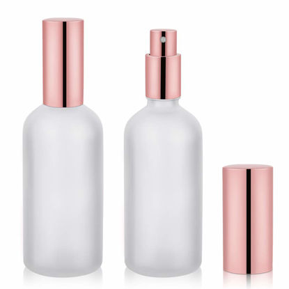 Picture of Hydior Small Glass Spray Bottle, Perfume Atomizer, Fine Mist Spray, 3.4oz, 2 Pack