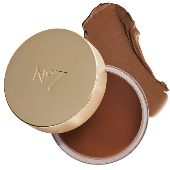 Picture of No7 Pro Artist Soft Glow Cream Bronzer - Blendable Cream Makeup with a Lightweight Formula - Customizable Face Makeup for a Natural, Sun-Kissed Glow - Medium (1.26 oz)