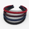 Picture of JOBAND Fashion hair bands for women short hair headbands Non-slip hairband Resin Hair Accessories hair hoop teeth comb (4 color)