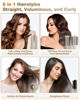 Picture of 7MAGIC Hair Dryer Brush & 6 in 1 Hair Styler,110,000 RPM High-Speed Negative Ionic Hair Dryer Fast Drying, Multi Hair Styler, Professional Blow Dryer Brush for Curling Volumizing Straightening Styling