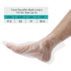 Picture of Segbeauty Paraffin Wax Bath Liners for Foot, 400pcs Extra Large XL Paraffin Foot Bags, Plastic Paraffin Bath Socks Hot Wax thera-py Booties Covers for Foot Wax treat-ment Paraffin Wax Machine