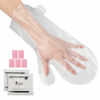 Picture of Segbeauty Extra Large Paraffin Wax Liners for Hands, 200 Counts Plastic Paraffin Wax Mittens, thera-py Wax Refill Gloves Hand Heat SPA Bags, Paraffin Bath Mitts Covers for Wax treat-ment XL