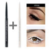 Picture of ONarisae eyeliner pencil retractable eyeliner creamy pigmented smudge proof eye liner pen White & Black
