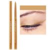 Picture of ONarisae eye liner pencils no budge retractable eyeliner Sharpenable Multi-Use Longwear eyeliner pen Shimmer Gold