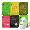 Picture of celavi Essence Facial Face Mask Paper Sheet Korea Skin Care Moisturizing 12 Pack (Mix - 2 of Each)