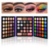 Picture of UCANBE Pretty All Set Eyeshadow Palette Pro 86 Colors Makeup Kit Matte Shimmer Eye Shadow Highlighters Contour Blush Powder All In One Makeup Pallet Holiday Christmas Valentine's Day Gift Set