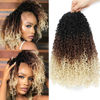 Picture of Aksice Pre-looped Yanky Twist Crochet Hair 10 Inch 8 Packs Bohemian Passion Twist Spring Mini Twist Crochet Hair for Black Women Boho Crochet Braids Synthetic (1B/30/613)