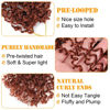 Picture of Aksice Pre-looped Yanky Twist Crochet Hair 10 Inch 8 Packs Bohemian Passion Twist Spring Mini Twist Crochet Hair for Black Women Boho Crochet Braids Synthetic (350#)