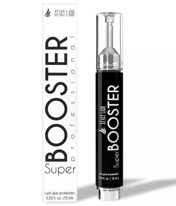 Picture of Stacy Lash Super Booster for Eyelash Extensions / 0.50fl. oz. / 15ml / Eyelash Primer/Accelerated Lash Bond/Lash Extension Glue Activator/Professional Use/Lash Tech Supplies/for Low Humidity