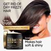Picture of SUNATORIA Keratin Hair Mask - Deep Conditioner for Dry Damaged Hair - Hydrates, Repairs, Nourishes - Keratin Hair Treatment - Deep Conditioning Hair Mask - Keratina Mascarilla Para el Cabello