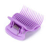 Picture of Tbestmax 24 Hot Roller Clips for Hair Curler Claw Clip Replacement Hair Section Styling for Women Girls Purple