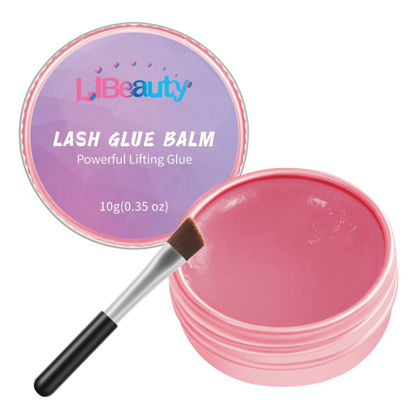 Picture of Libeauty Lash Lift Glue Balm Lash Lift Adhesive Strong Sticky Fruit Flavor Eyelash & Eyebrow Perm Glue Balm Brow Lamination Gel