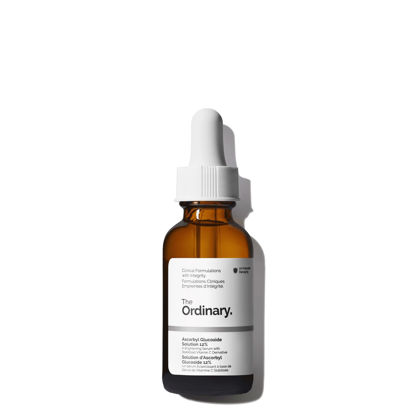 Picture of The Ordinary Ascorbyl Glucoside Solution 12%, Vitamin C Serum for Even Skin Tone and Antioxidant Protection, 1 Fl Oz
